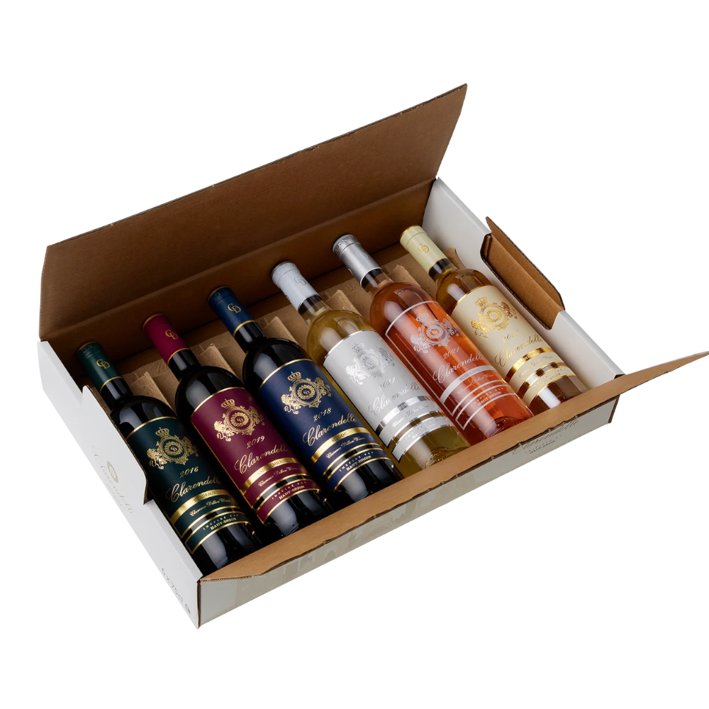 Wino Zestaw 6 win Clarendelle w pudełku