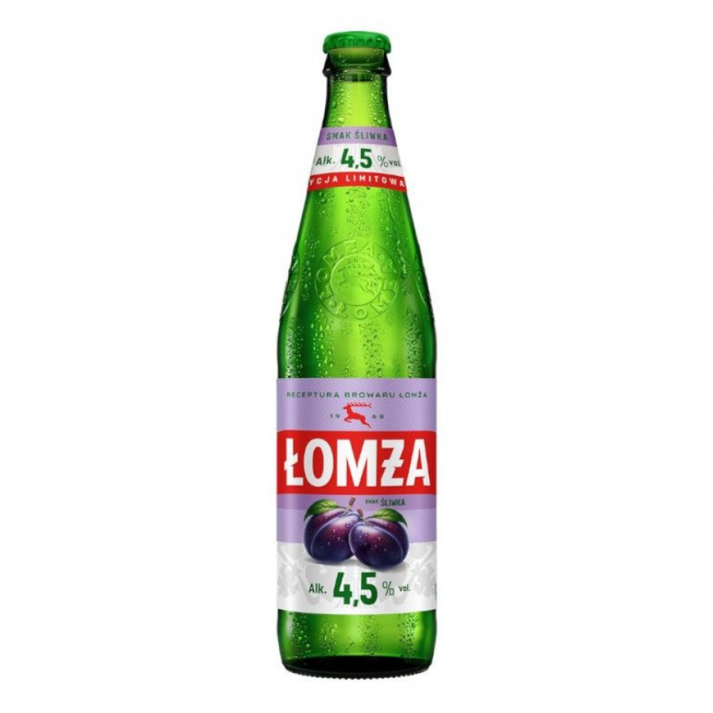 Piwo Łomża Śliwka 4,5% 500 ml