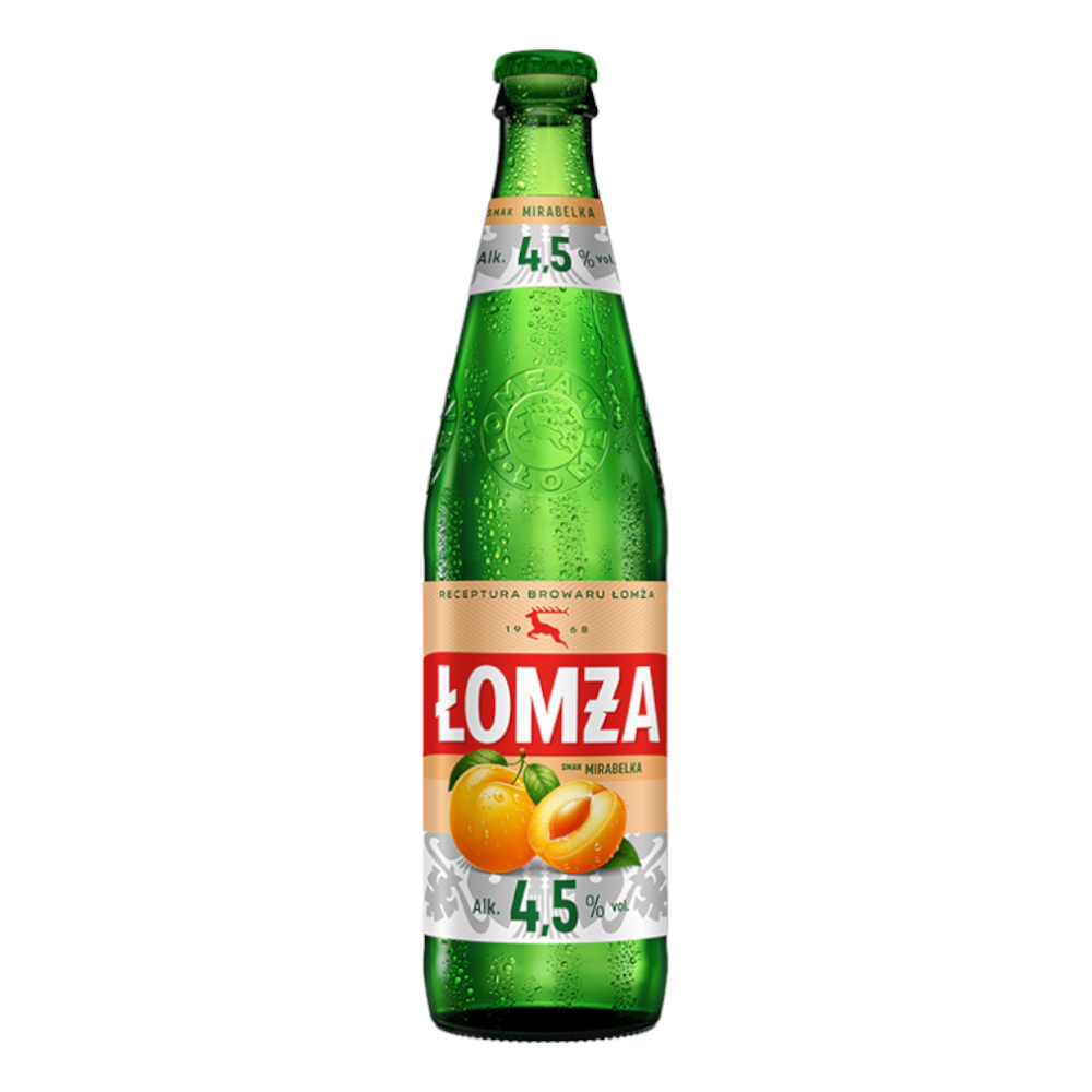 Piwo Łomża Mirabelka 4,5% 500 ml