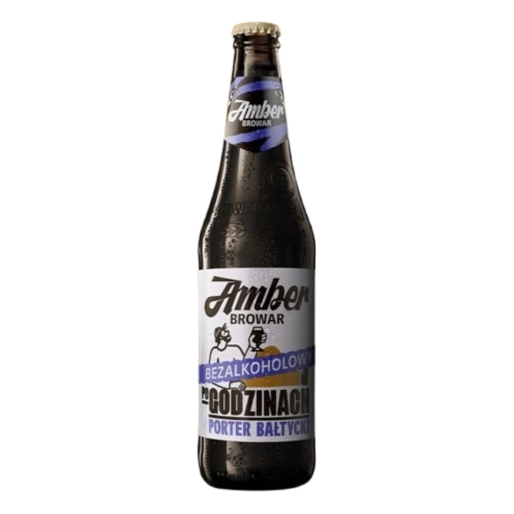 Piwo Porter Bałtycki Amber Po Godzinach 0% 500 ml