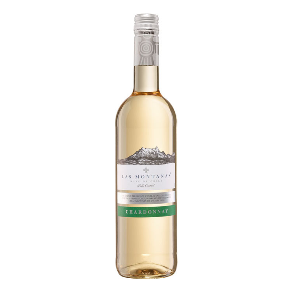 Wino Las Montanas Chardonnay 13% białe wytrawne 750 ml