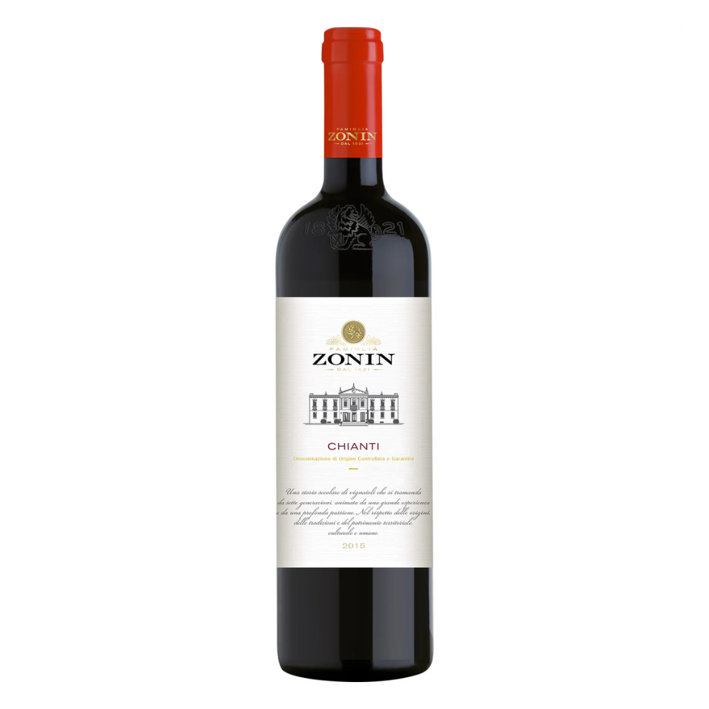 Wino Chianti Zonin Docg 12,5% czerwone wytrawne 750 ml