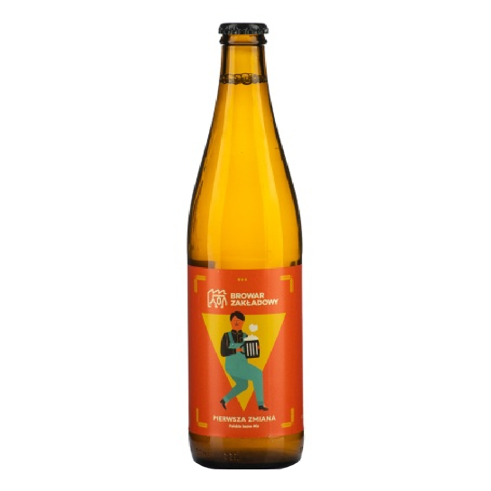 Piwo Zakładowy Pierwsza Zmiana 4,7% 500 ml