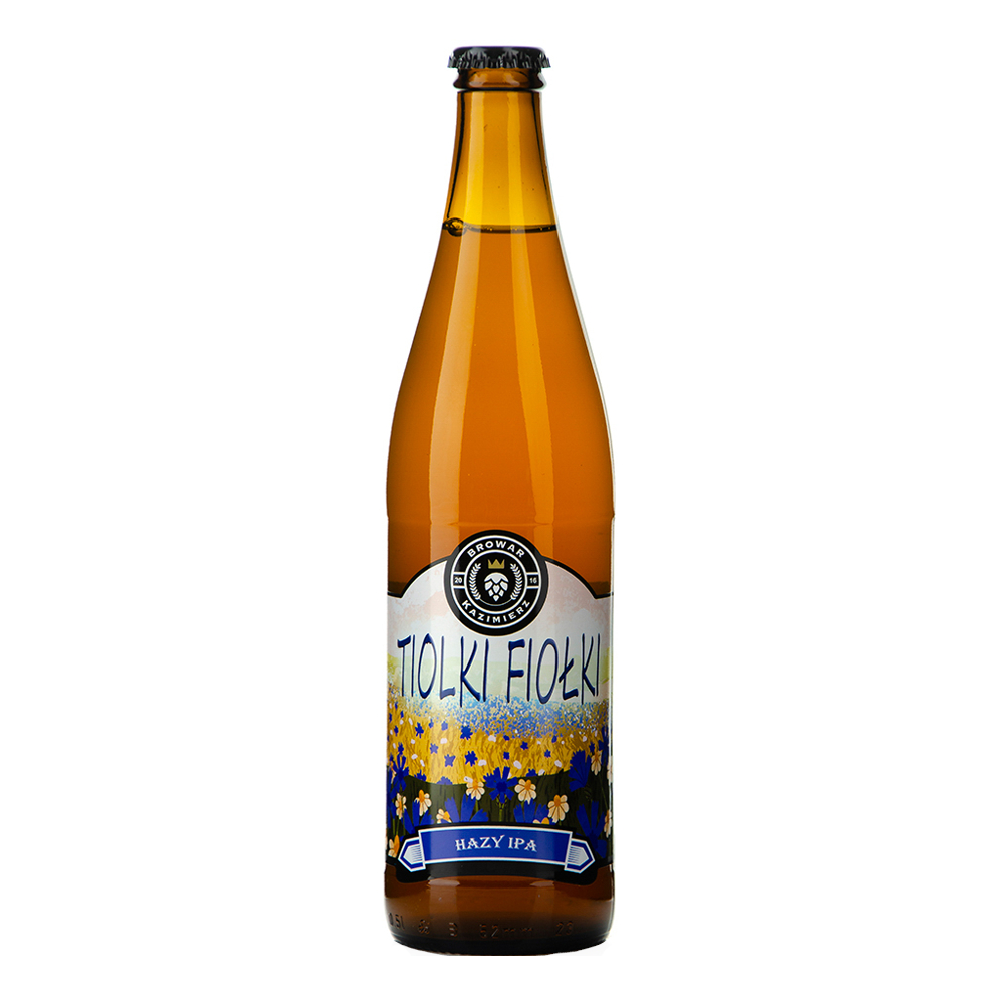 Piwo Kazimierz Tiolki i Fiołki Hazy IPA 5,4% 500 ml