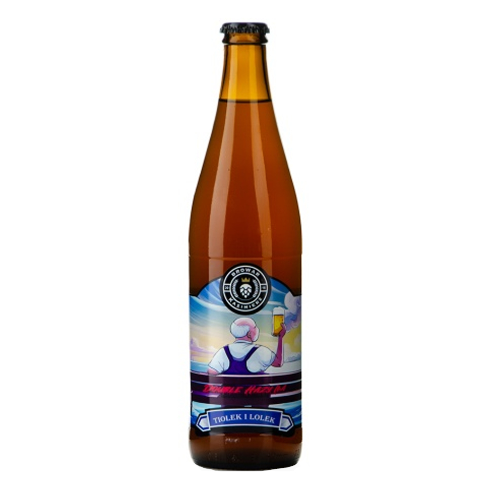 Piwo Kazimierz Tiolek i Lolek Doule Hazy IPA 8% 500 ml