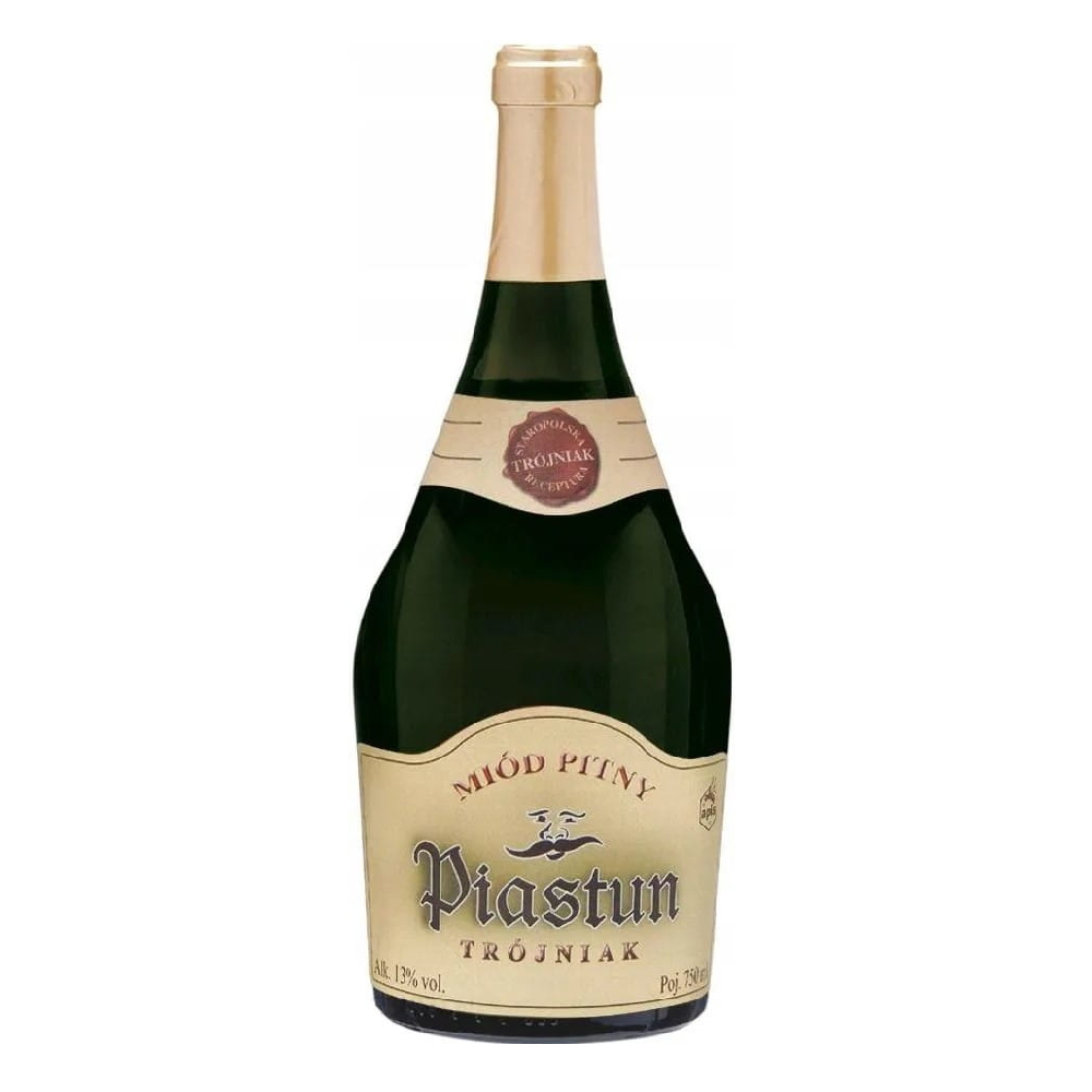 Miód Pitny Trójniak Piastun 13% 750 ml