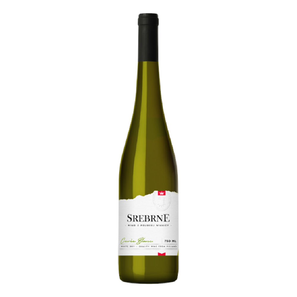 Wino Srebrne 15,5% białe wytrawne 750 ml