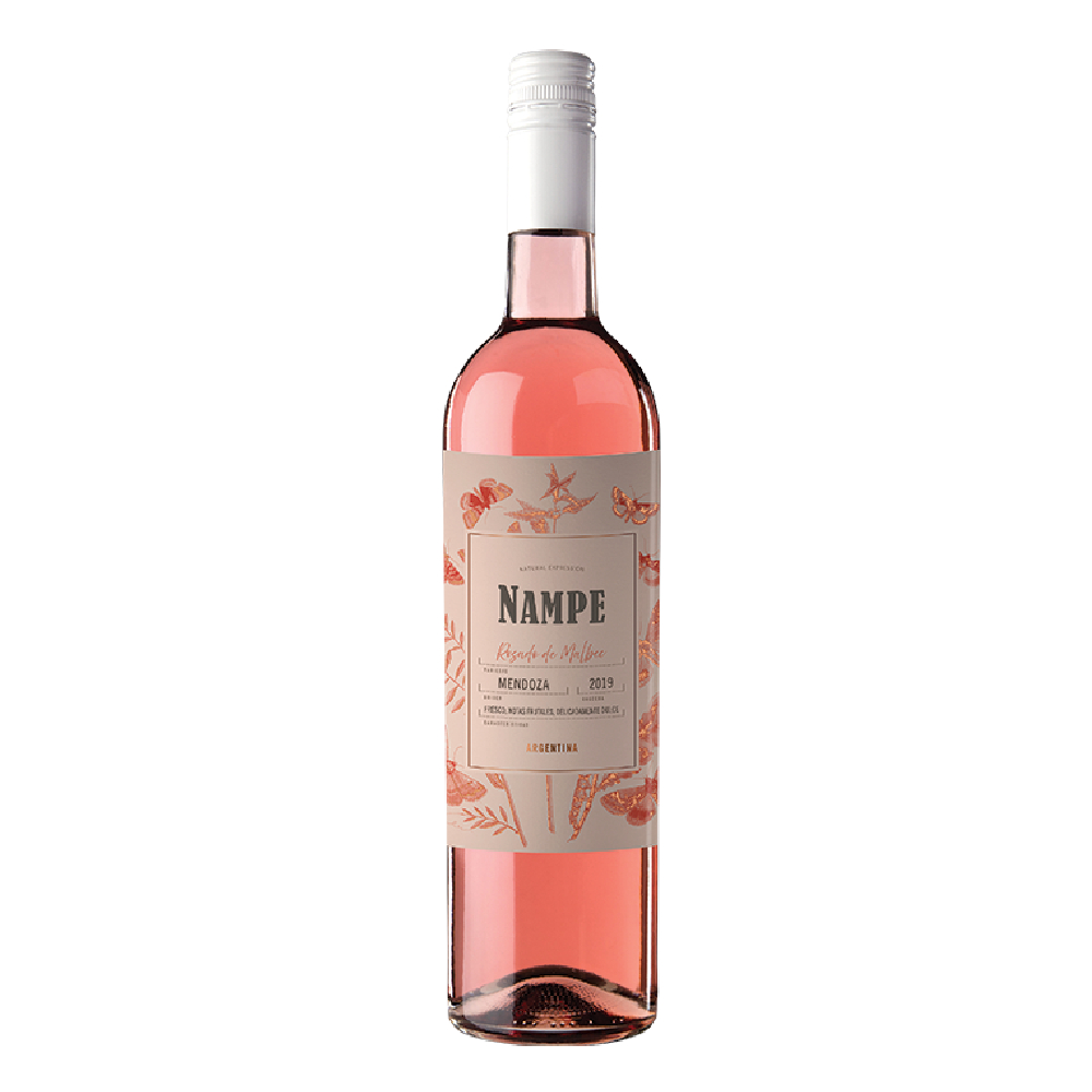 Wino Nampe Rosado De Malbec 13% różowe półwytrawne 750 ml