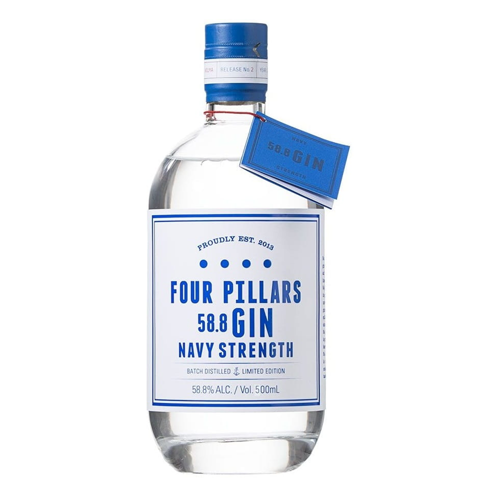 Gin Four Pillars Navy Strength 58,8% 500 ml