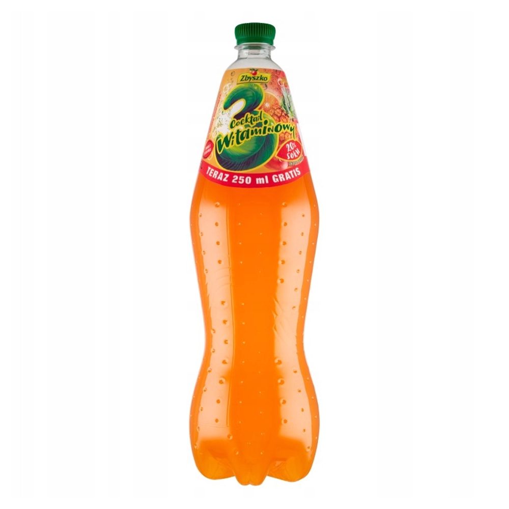 Napój Zbyszko 3 Cocktail Witaminowy 1750 ml gazowany