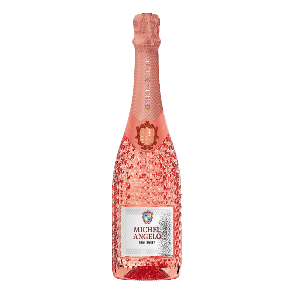 Wino Michel Angelo Nobile 11% różowe półsłodkie 750 ml musujące