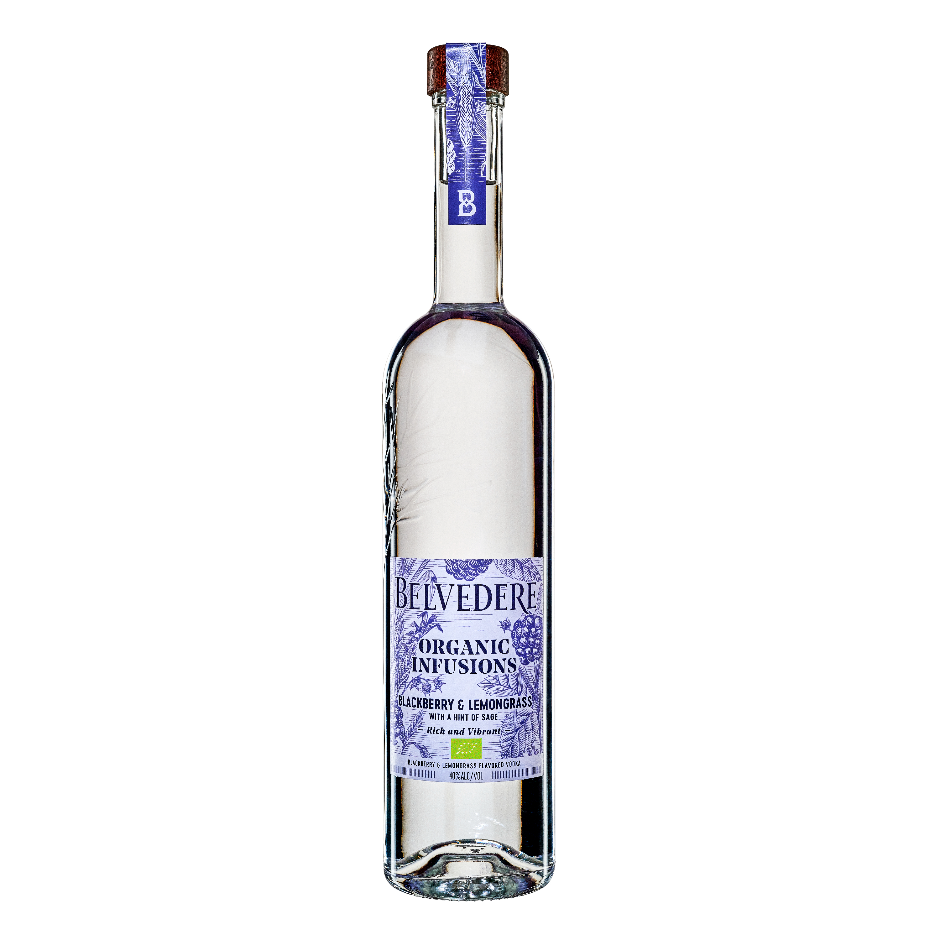 Wódka Belvedere Organic Blackberry Lemongrass 40% 700 ml