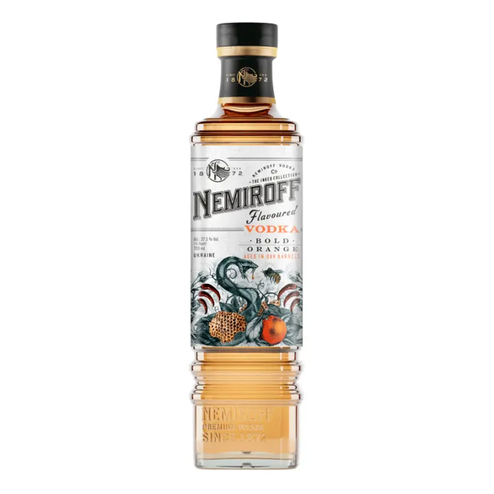 Wódka Nemiroff Bold Orange 37,5% 200 ml