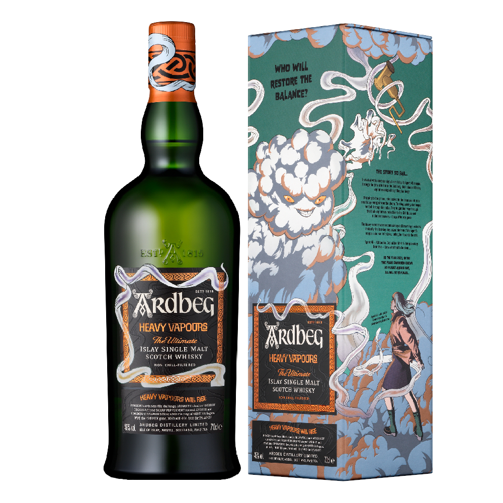 Whisky Ardbeg Heavy Vapours 46% 700 ml kartonik