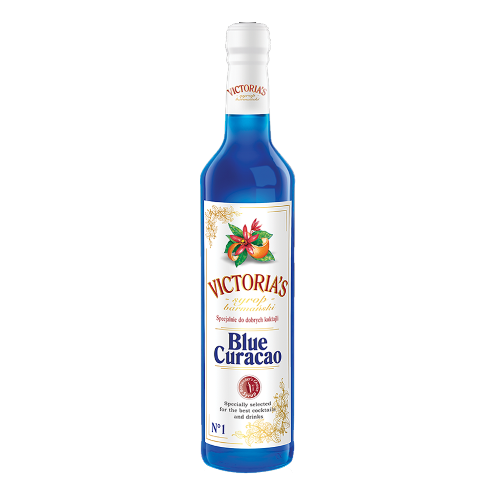 Syrop Victoria's Blue Curacao 490 ml