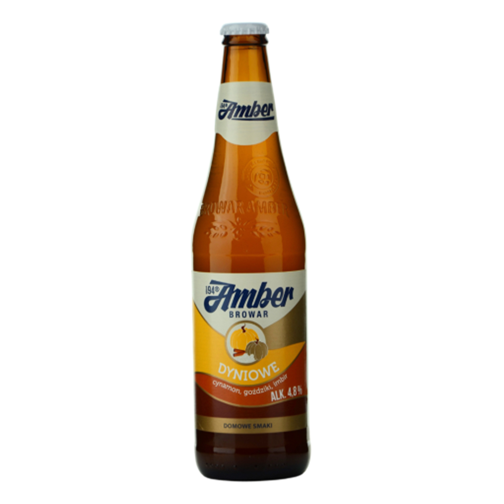 Piwo Amber Dyniowe 5,2% 500 ml