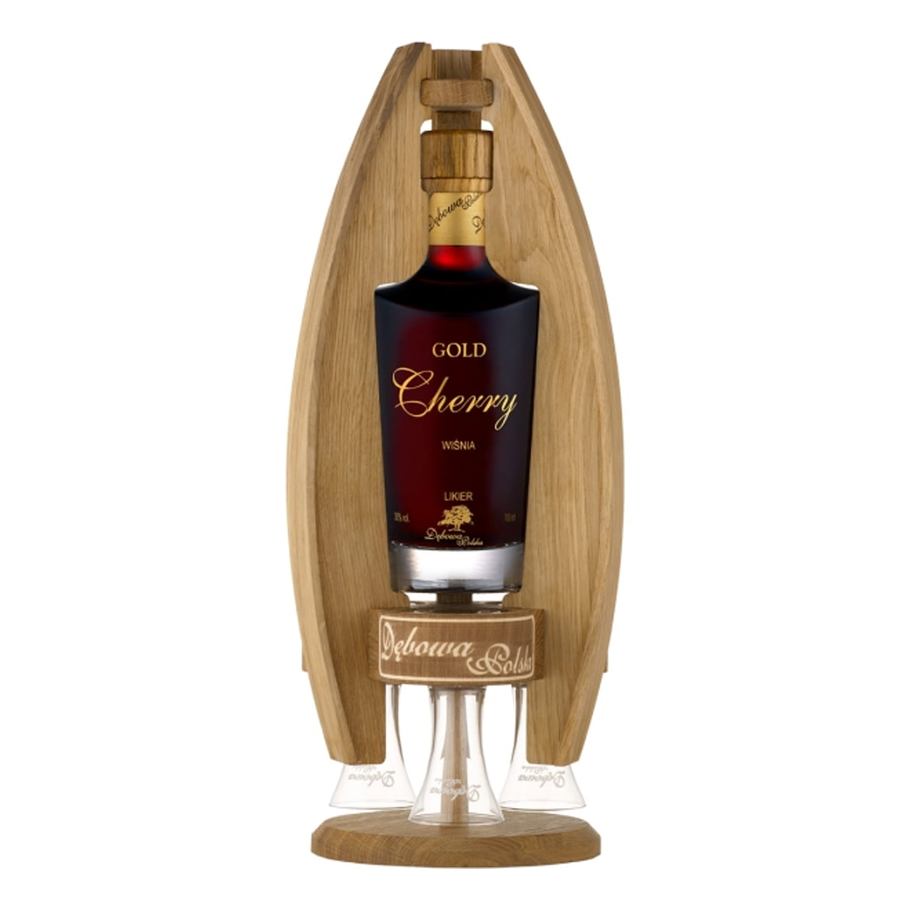 Likier Dębowa Polska Futura Gold Cherry 30% 700 ml