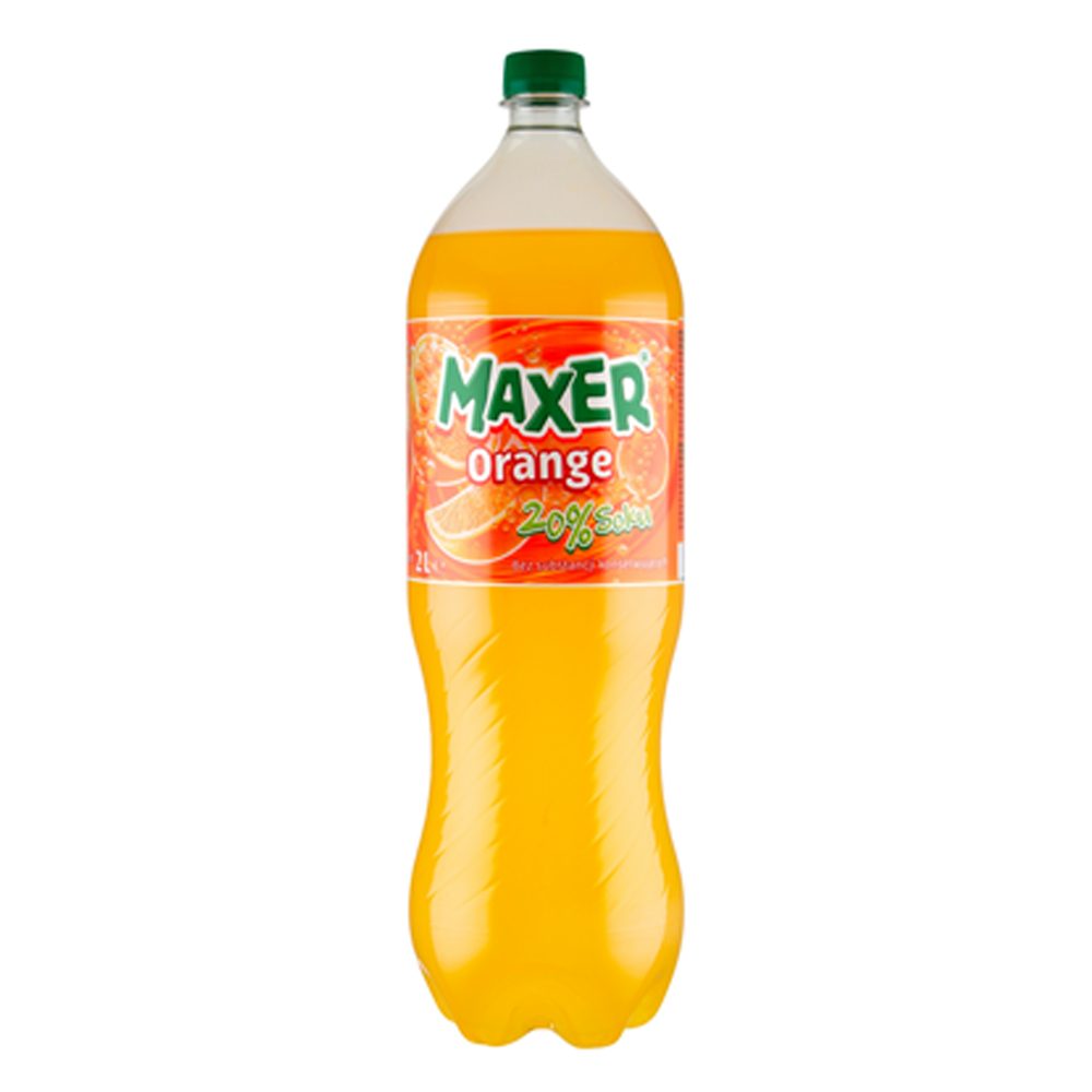 Napój Maxer Orange 2000 ml gazowany