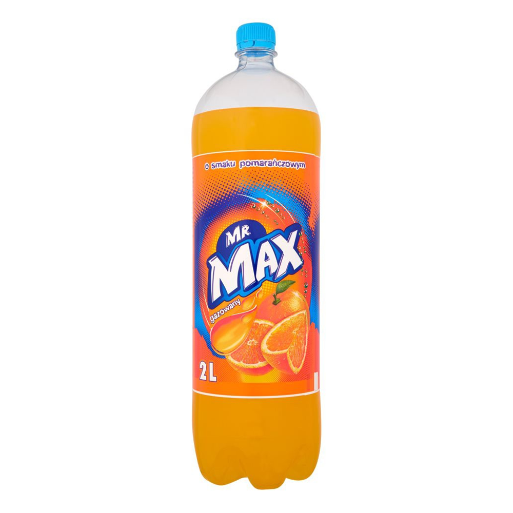 Napój Mr Max Pomarańczowy 1500 ml gazowany