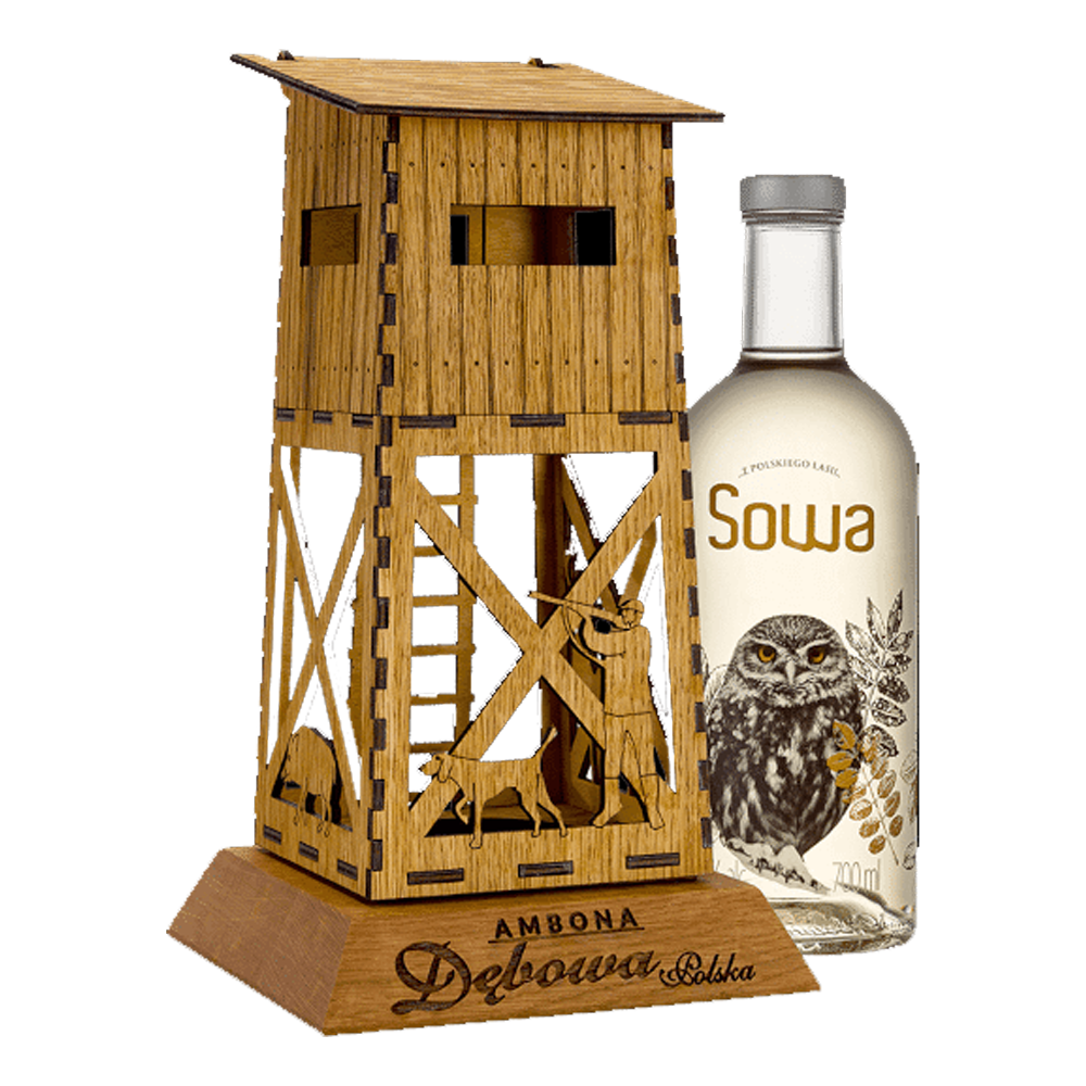 Wódka Dębowa Golden Sowa Ambona 40% 700 ml