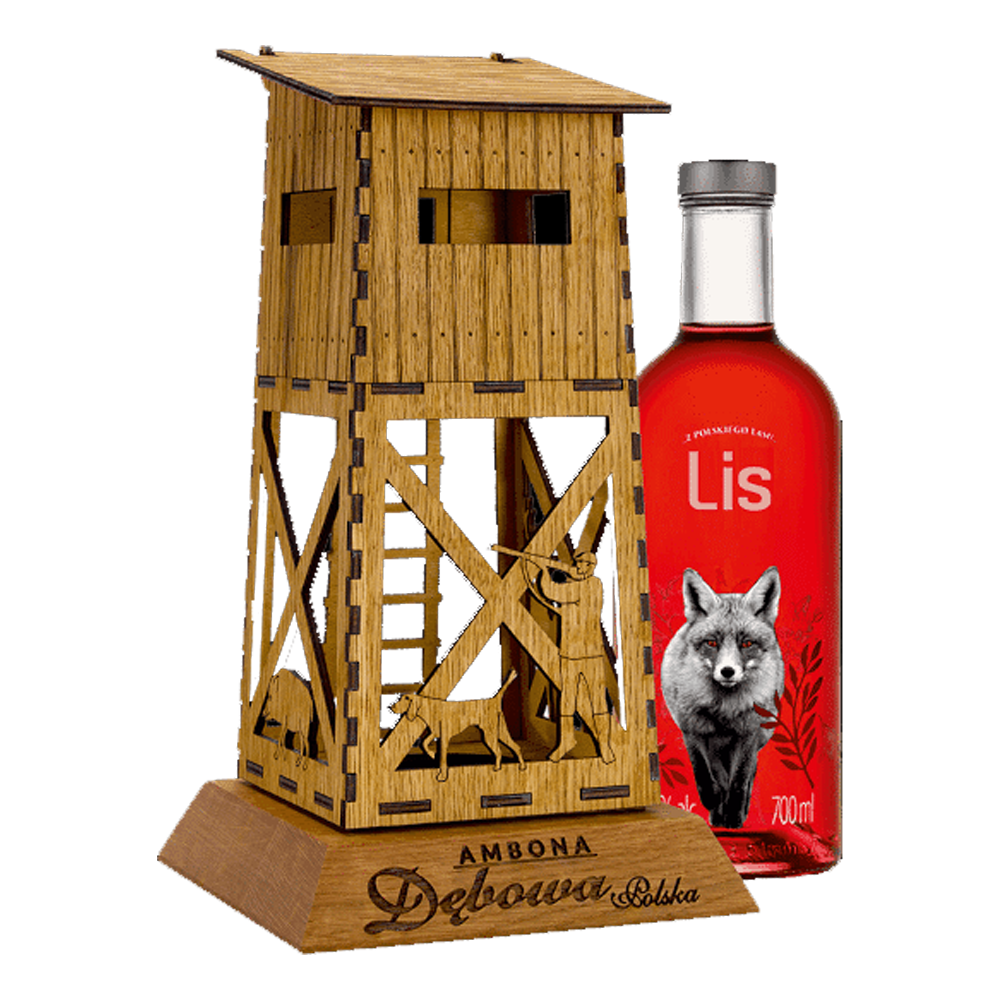 Wódka Dębowa Red Lis Ambona 40% 700 ml