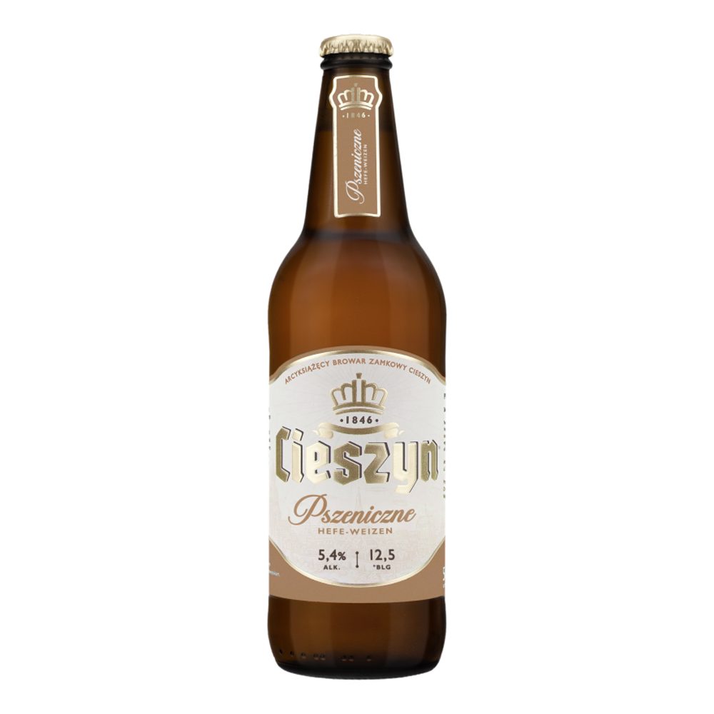 Piwo Cieszyńskie Pszeniczne 5,4% 500 ml