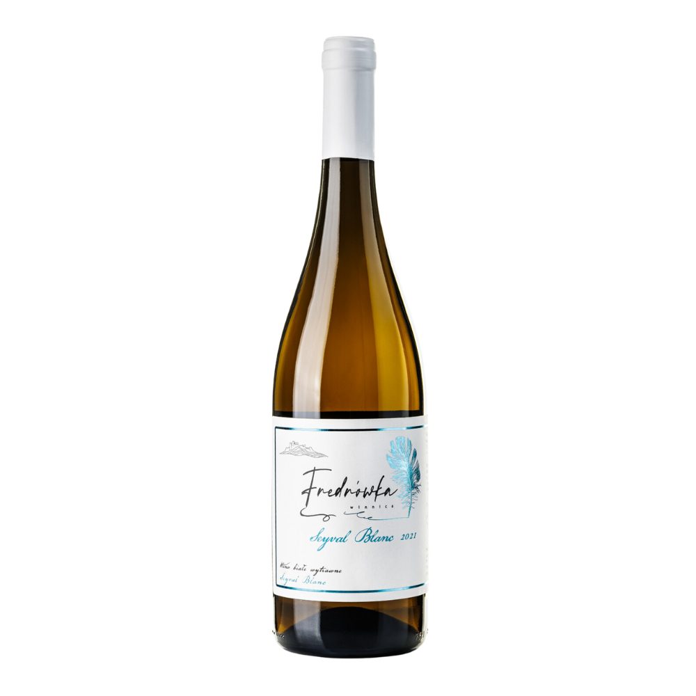 Wino Winnica Fredrówka Seyval Blanc 2021 11,5% białe wytrawne 750 ml