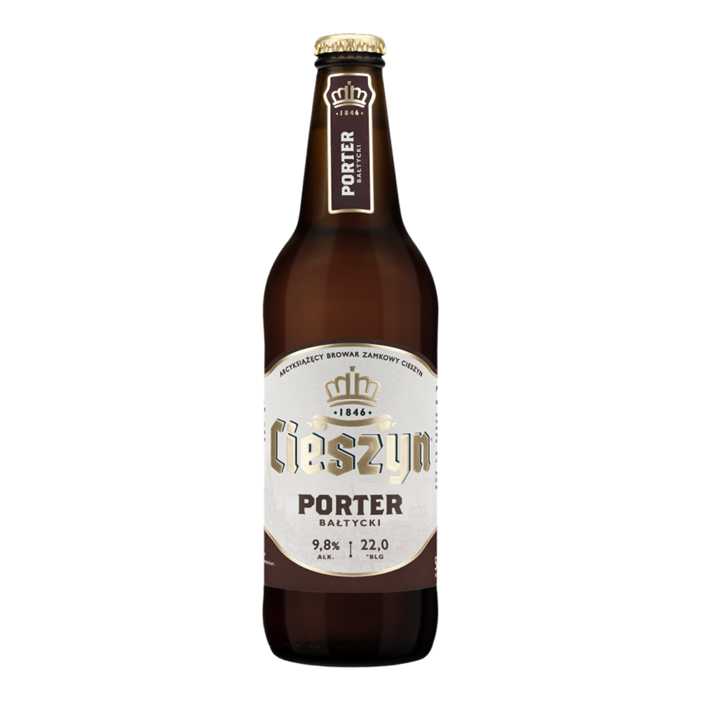 Piwo Cieszyński Porter 9,8% 500 ml