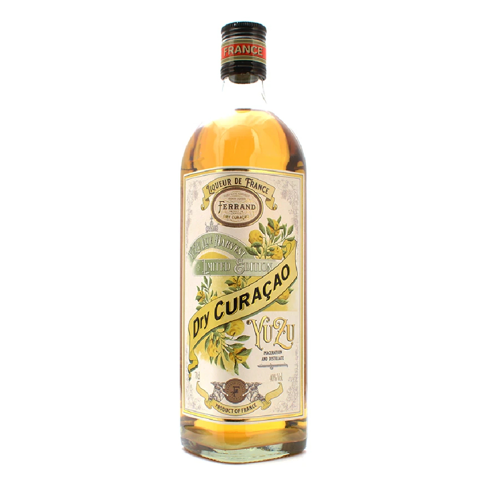 Likier Pierre Ferrand Dry Curacao Yuzu 40% 700 ml