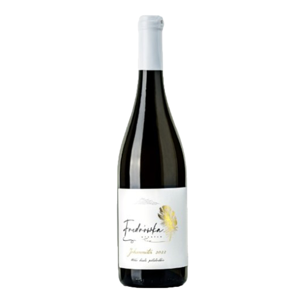 Wino Winnica Fredrówka Johanniter 2022 11% białe półsłodkie 750 ml