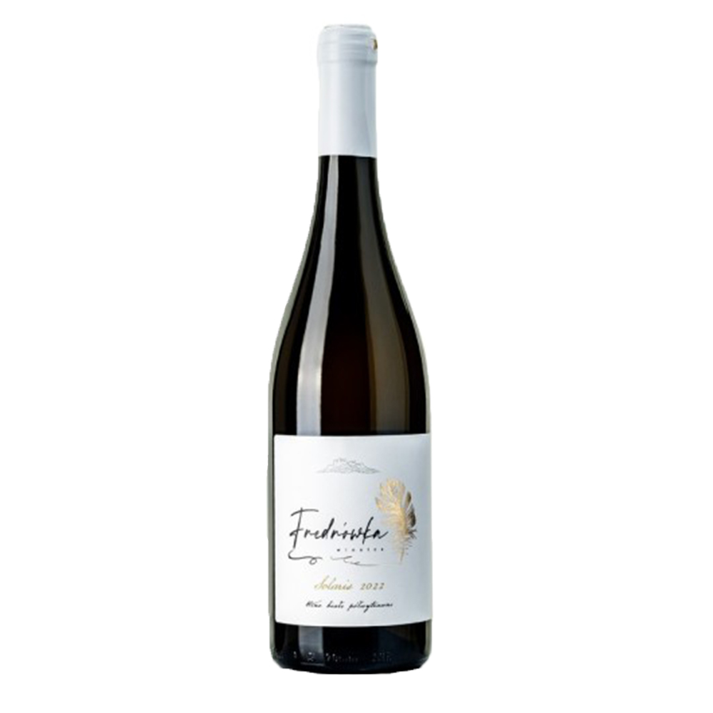 Wino Winnica Fredrówka Solaris 2022 11,5% białe półwytrawne 750 ml