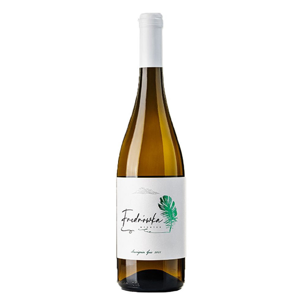 Wino Winnica Fredrówka Souvignier Gris 2022 12% białe półwytrawne 750 ml