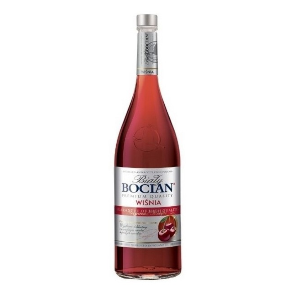 Wódka Biały Bocian Wiśnia 30% 200 ml
