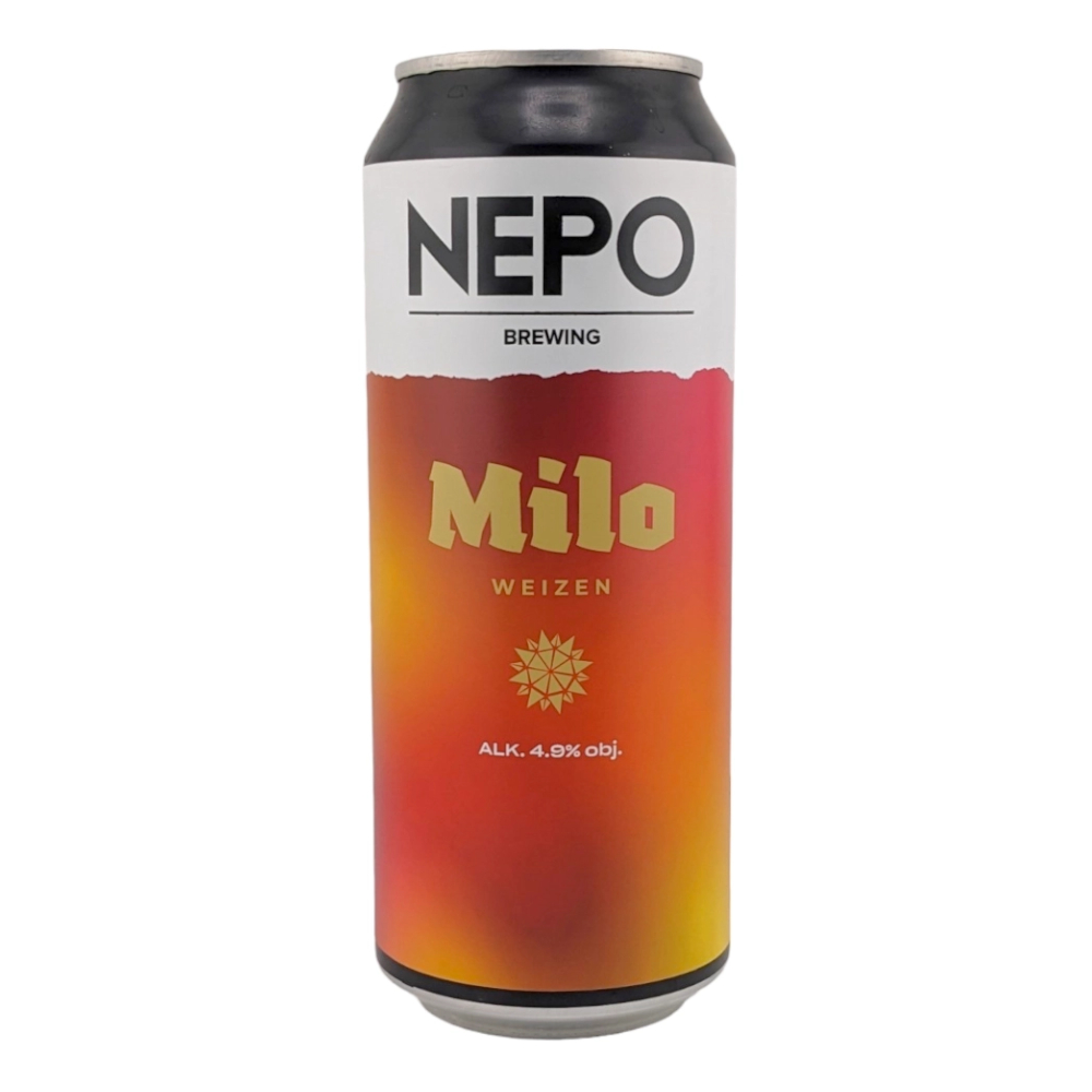 Piwo Nepomucen Milo Hefeweizen 4,8% 500 ml Puszka