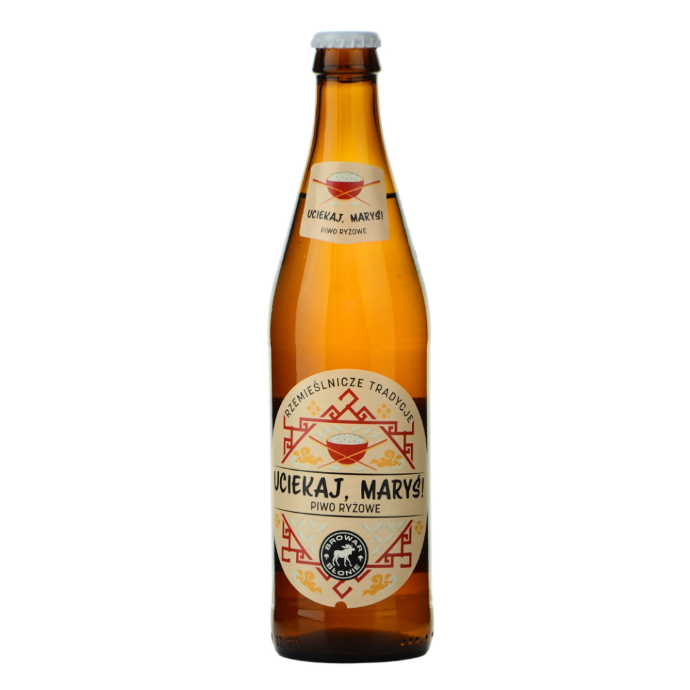 Piwo Błonie Uciekaj Maryś! Ryżowe 4% 500 ml
