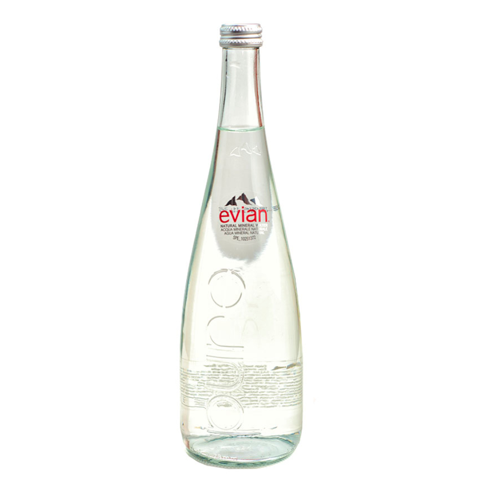 Woda Evian mineralna gazowana 750 ml