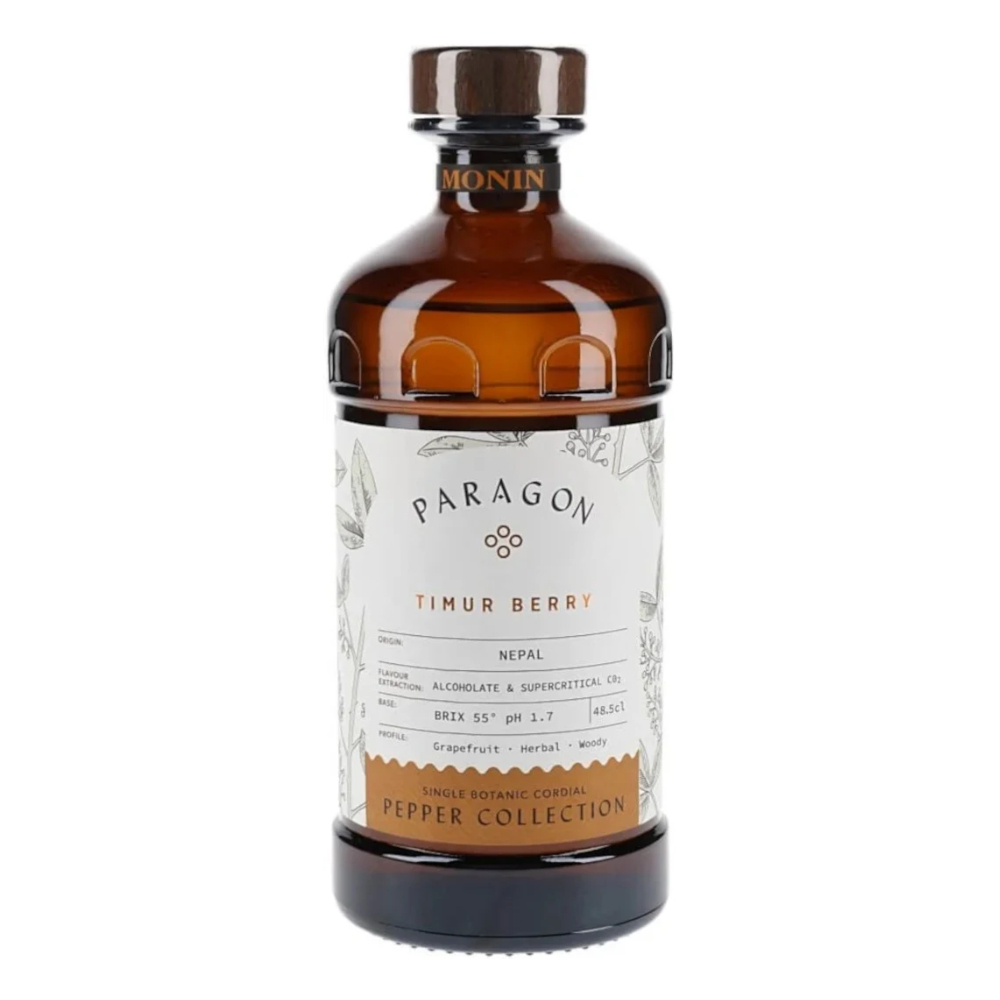 Syrop Monin Paragon Kordiał botaniczny Timur Berry 485 ml