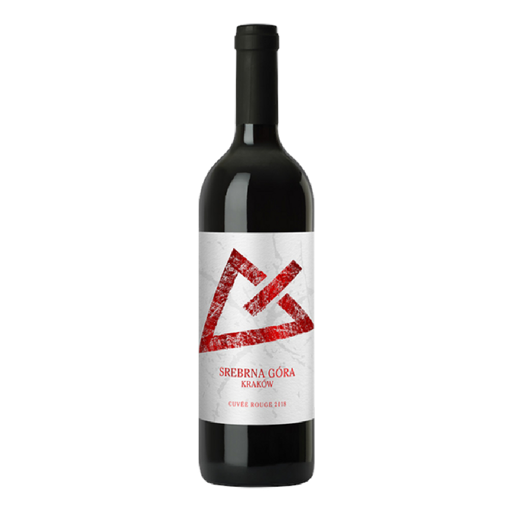 Wino Srebrna Góra Cuvee Rouge 11,5% czerwone wytrawne 750 ml