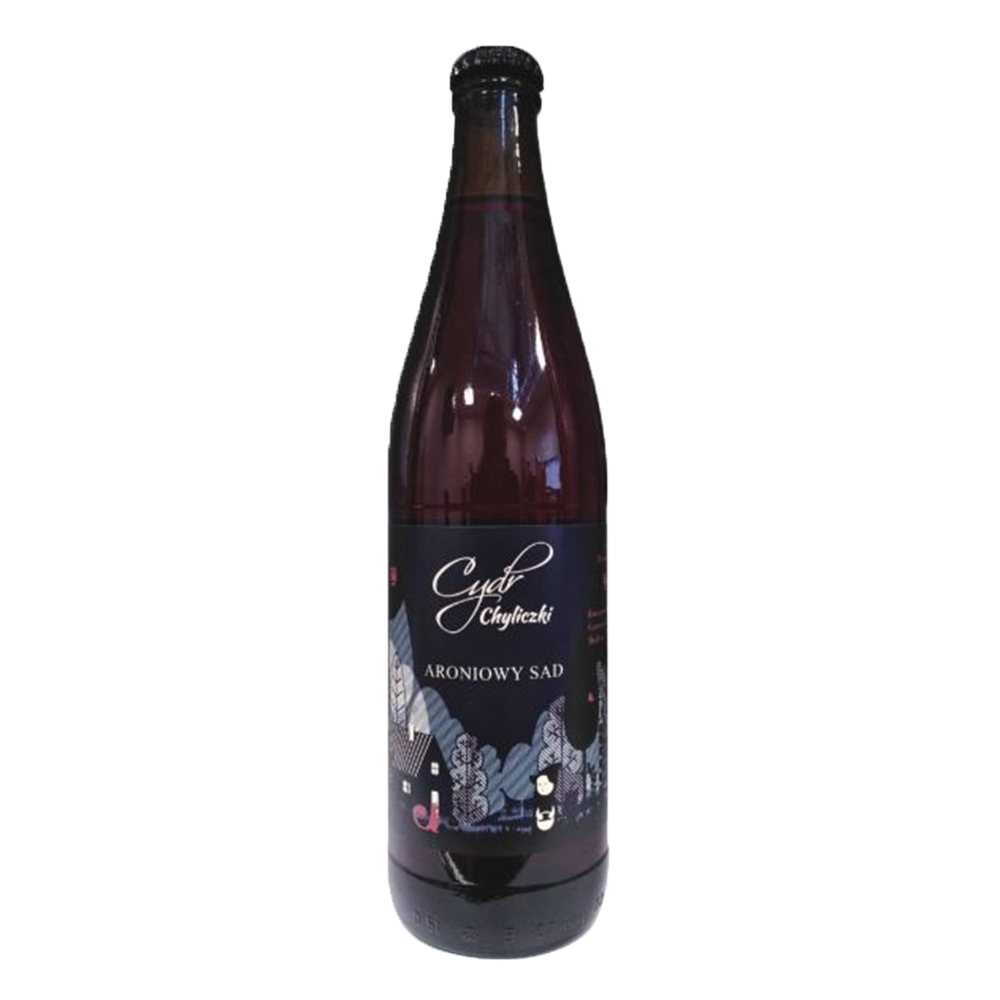Cydr Chyliczki Aroniowy Sad 6% 500 ml