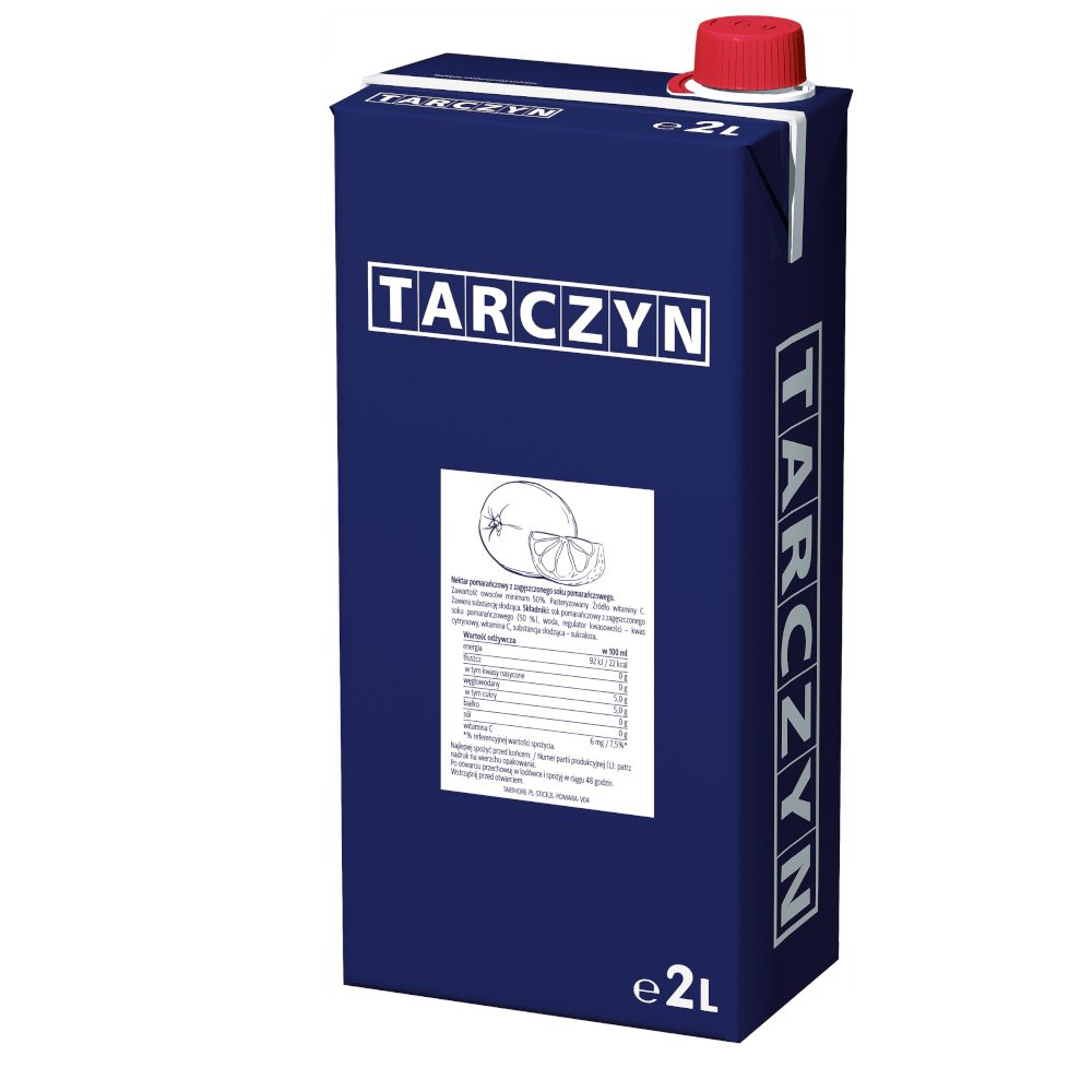 Napój Tarczyn Nektar Pomarańczowy 2000 ml