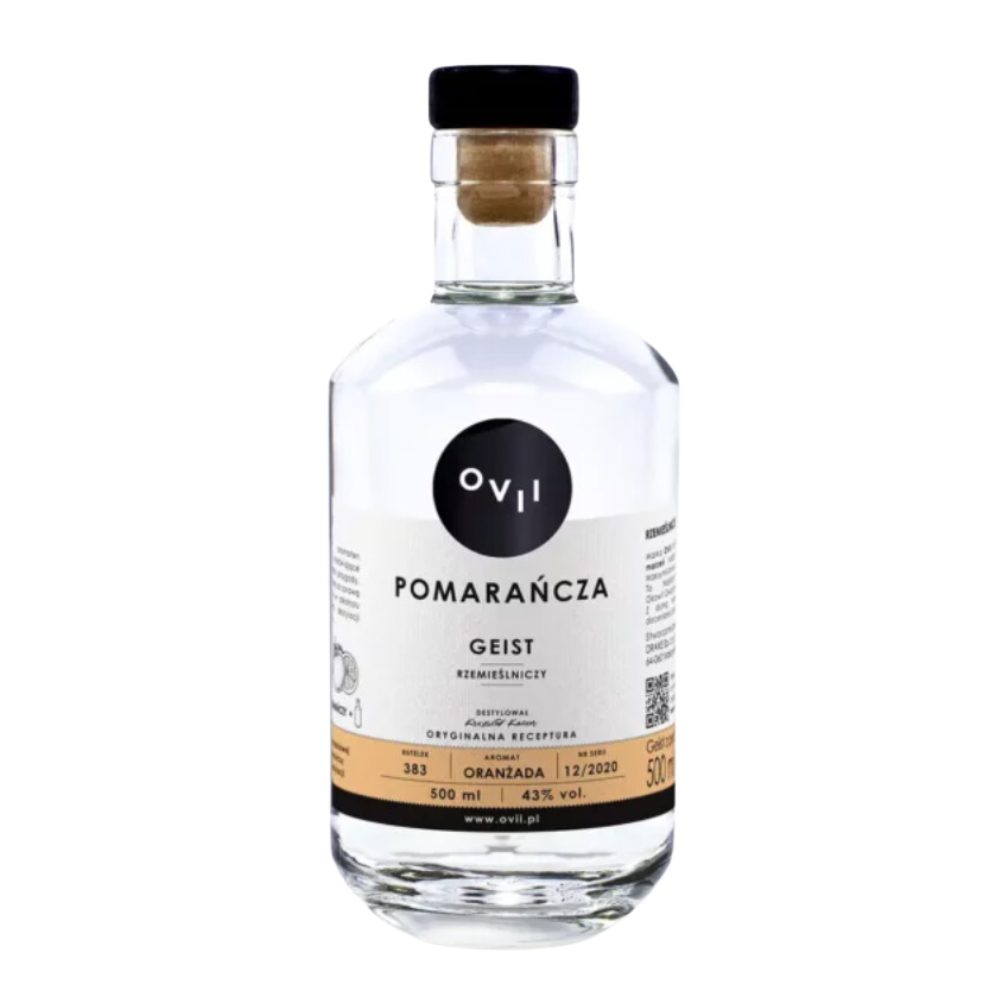 Geist Ovii z Pomarańczy 43% 500 ml