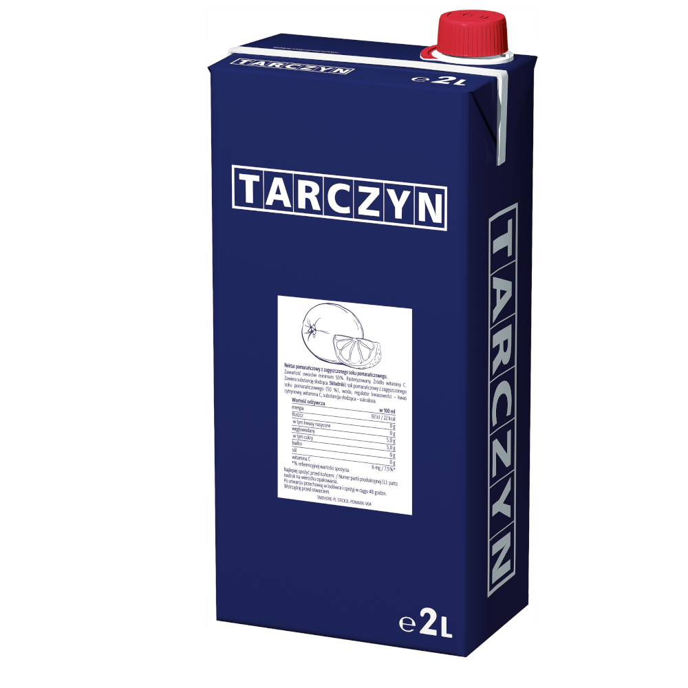 Napój Tarczyn Nektar Pomarańczowy 2000 ml