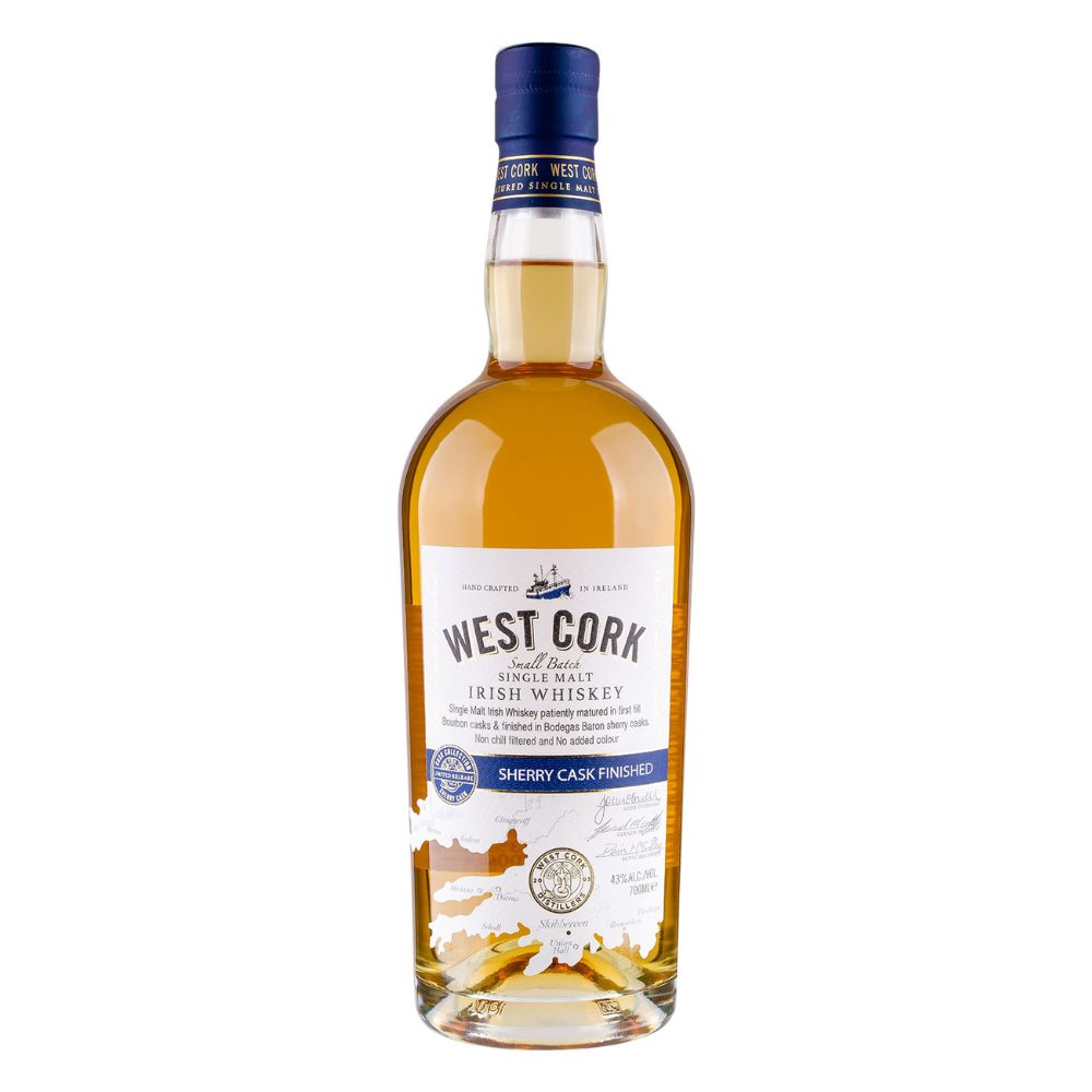Whisky West Cork Sherry Cask Finished 43% 700 ml