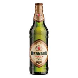Piwo Bernard 12 Světlý Ležák 4,9% 500 ml