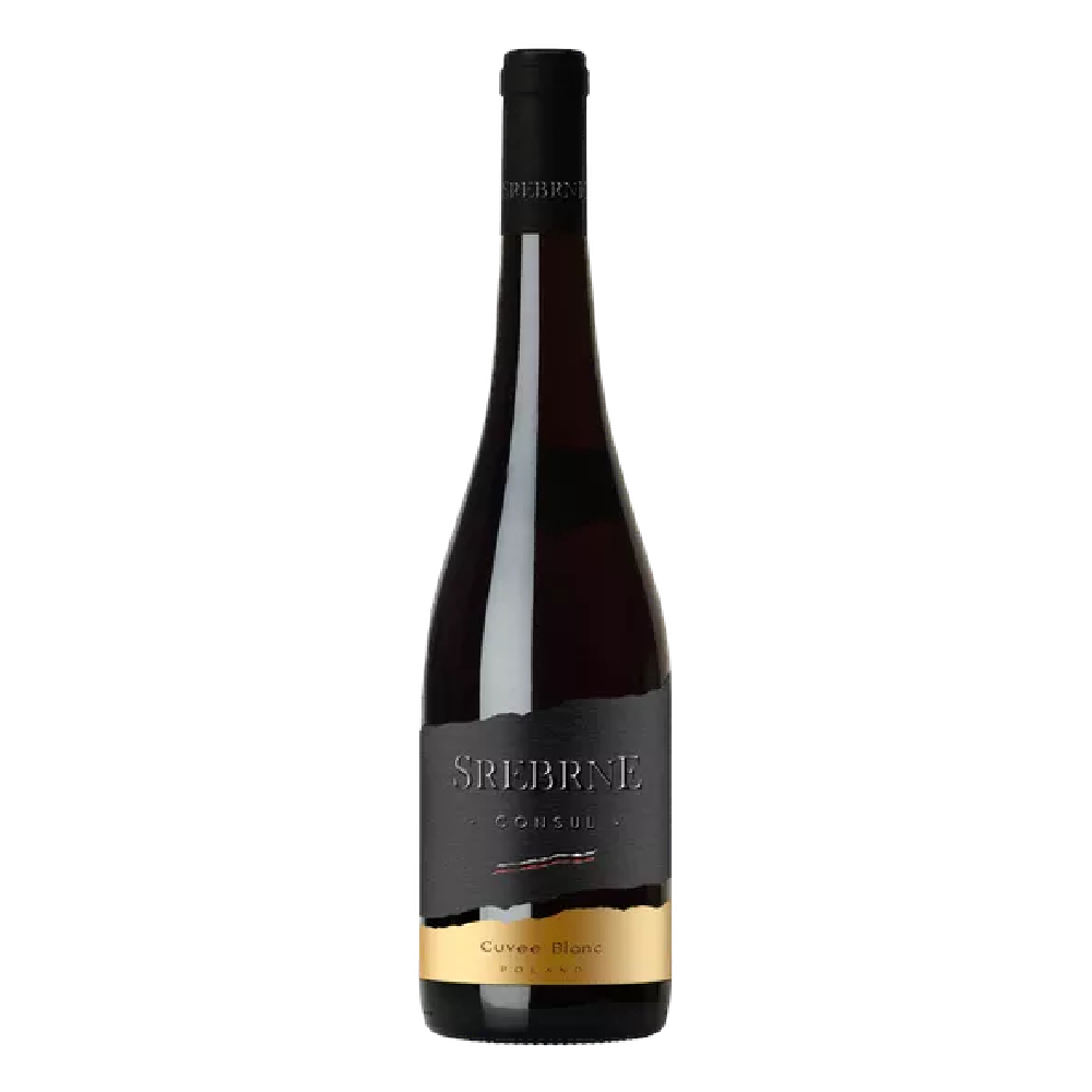 Wino Srebrne Consul Cuvee Blanc 12,5% białe wytrawne 750 ml