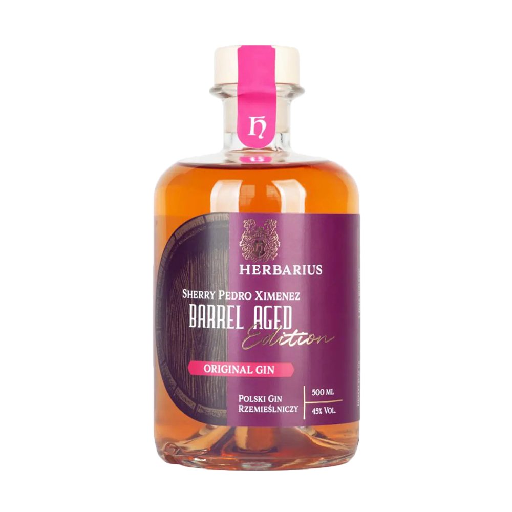 Gin Herbarius Original Sherry Pedro Ximenez Barrel Aged Edition 45% 500 ml
