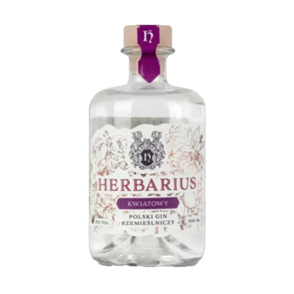 Gin Herbarius Kwiatowy 45% 500 ml