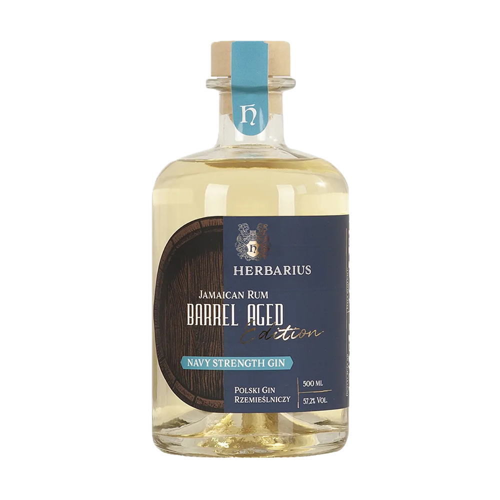 Gin Herbarius Navy Strength Jamaican Rum Barrel Aged Edition 57,2% 500 ml