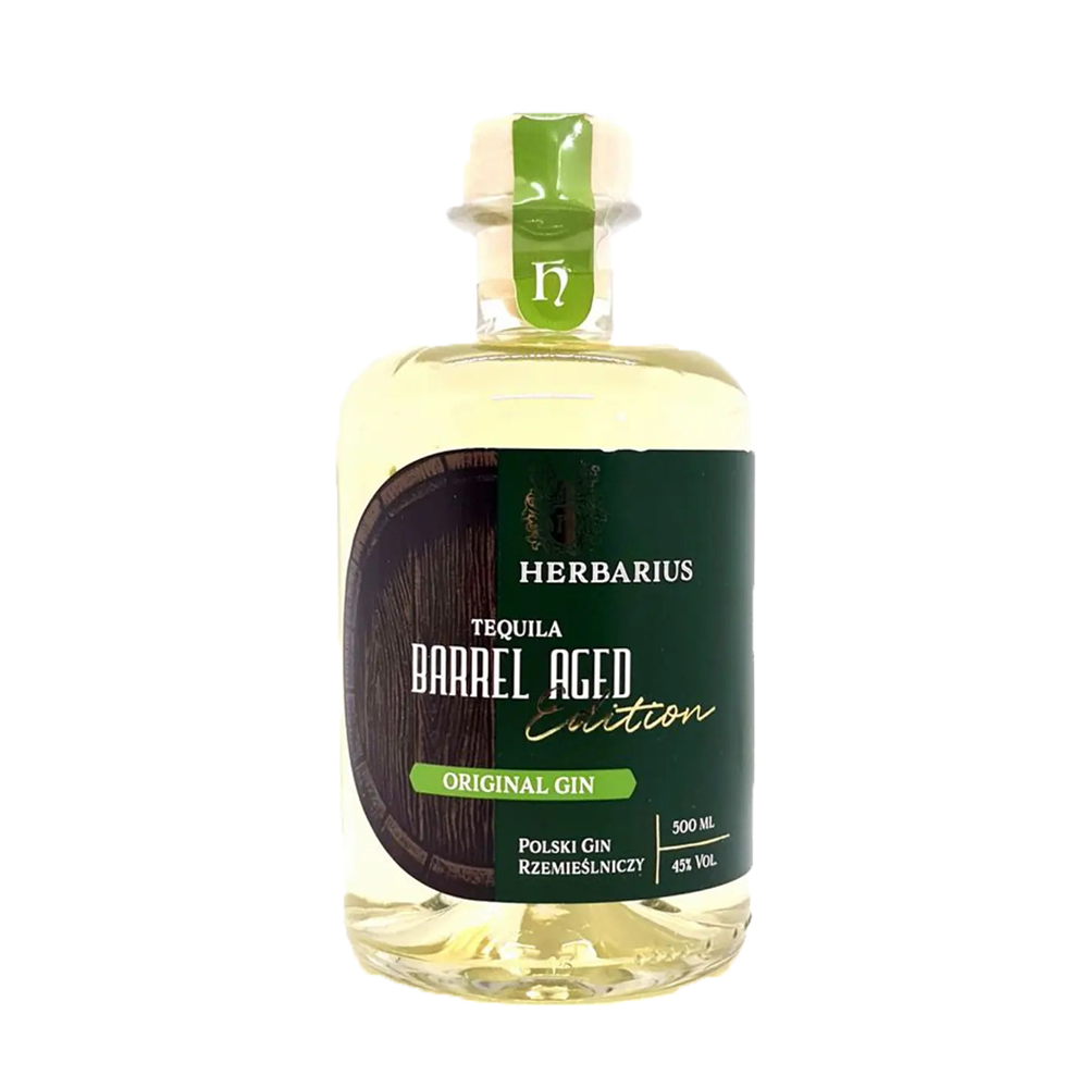 Gin HERBARIUS Tequila Barrel Aged 45% 500 ml