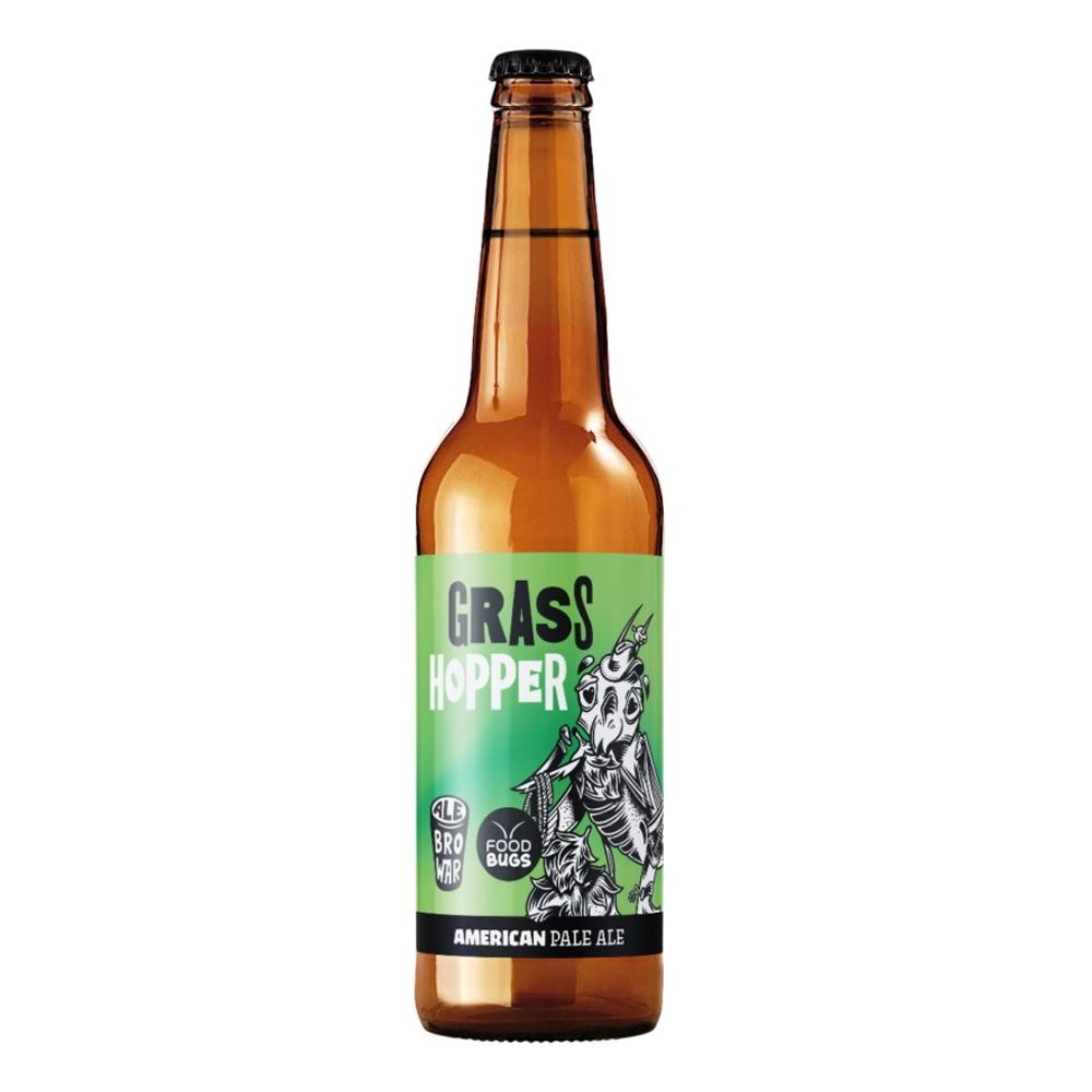 Piwo AleBrowar Grass Hopper American Pale Ale 4,9% 500 ml